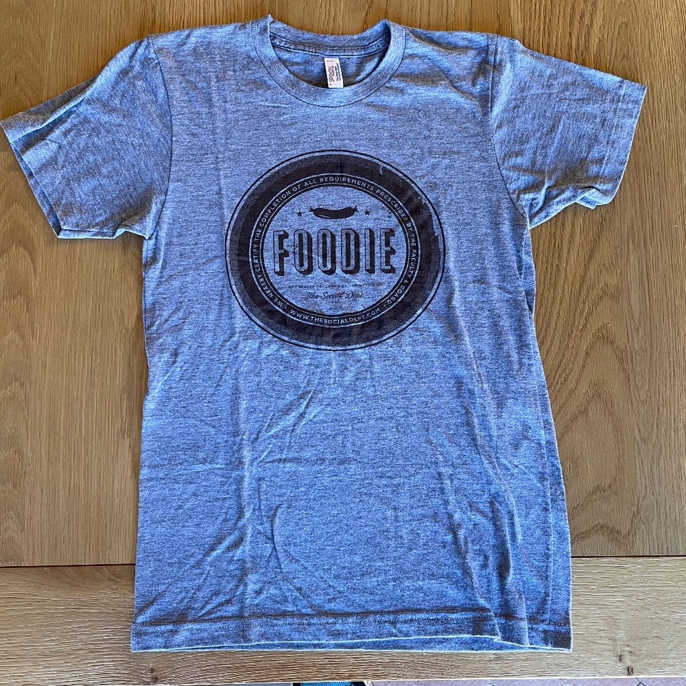 American Apparel Foodie T-shirt Small